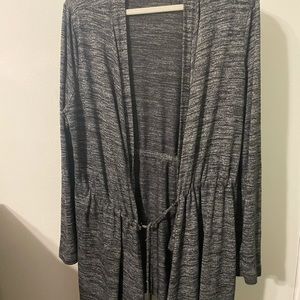 Grey cardigan